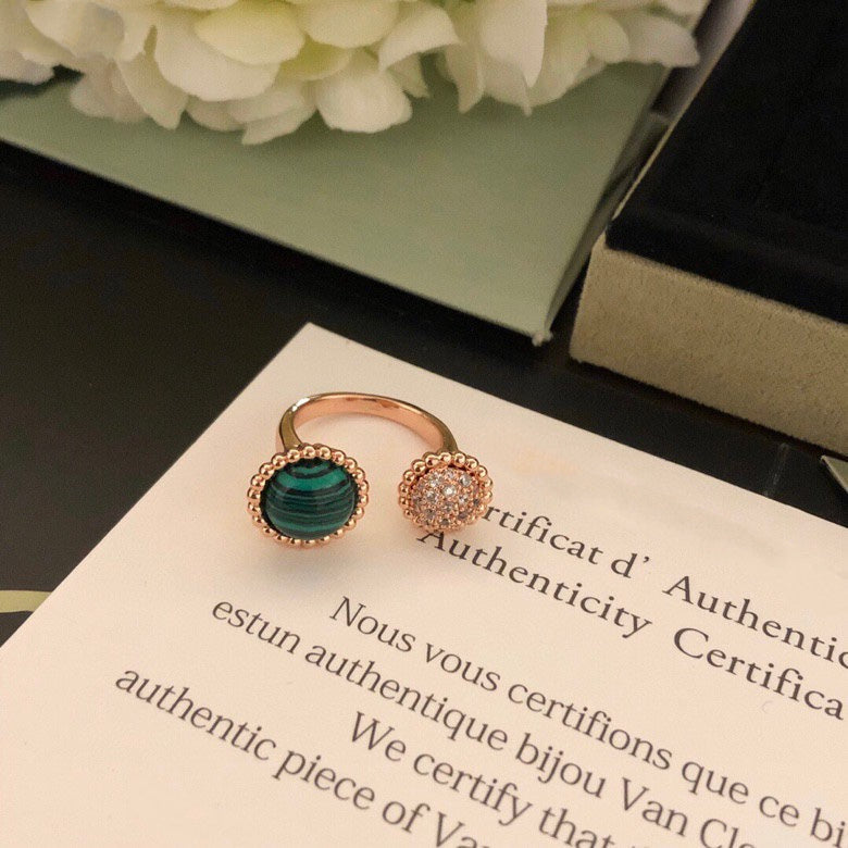 [ELAN LUXE]PERLEE COULEURS DIAMOND ROSE GOLD BETWEEN THE FINGER RING