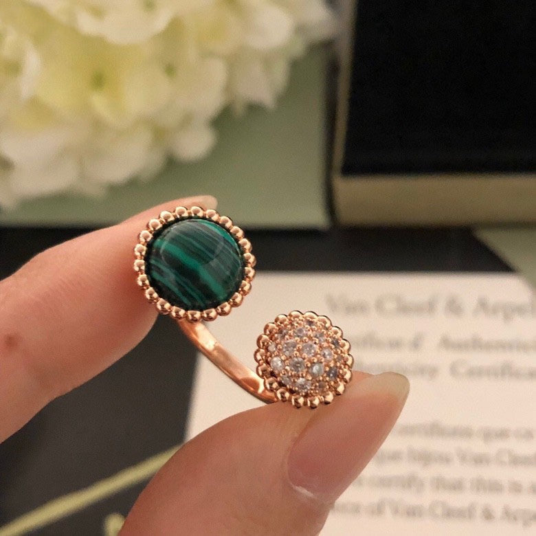 [ELAN LUXE]PERLEE COULEURS DIAMOND ROSE GOLD BETWEEN THE FINGER RING