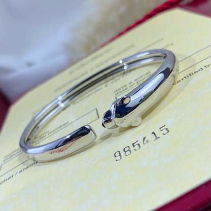 [ELAN LUXE]PANTHERE SILVER OPEN BRACELET