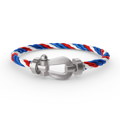 [ELAN LUXE]FORCE LARGE HORSESHOE NO DIAMOND BRACELET SILVER