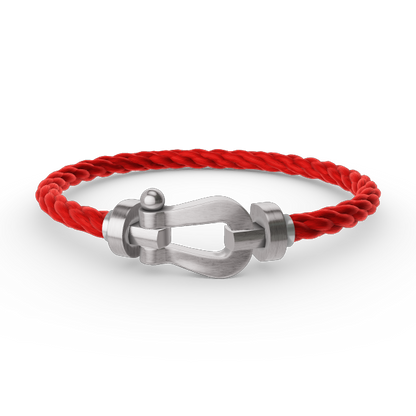 [ELAN LUXE]FORCE LARGE HORSESHOE NO DIAMOND BRACELET SILVER