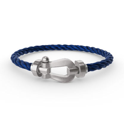 [ELAN LUXE]FORCE LARGE HORSESHOE NO DIAMOND BRACELET SILVER