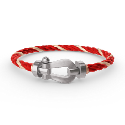 [ELAN LUXE]FORCE LARGE HORSESHOE NO DIAMOND BRACELET SILVER
