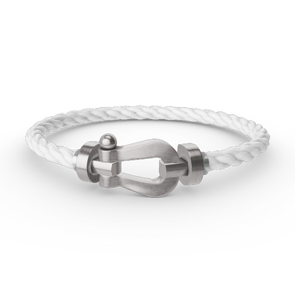 [ELAN LUXE]FORCE LARGE HORSESHOE NO DIAMOND BRACELET SILVER