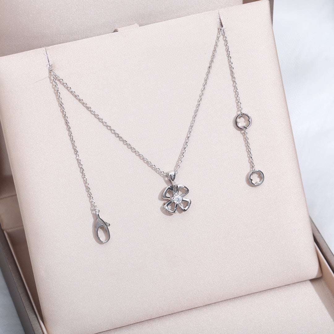 [ELAN LUXE]FIOREVER NECKLACE DIAMOND CENTER