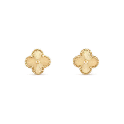[ELAN LUXE]CLOVER MEDIUM 1 MOTIFS LASER EARRINGS
