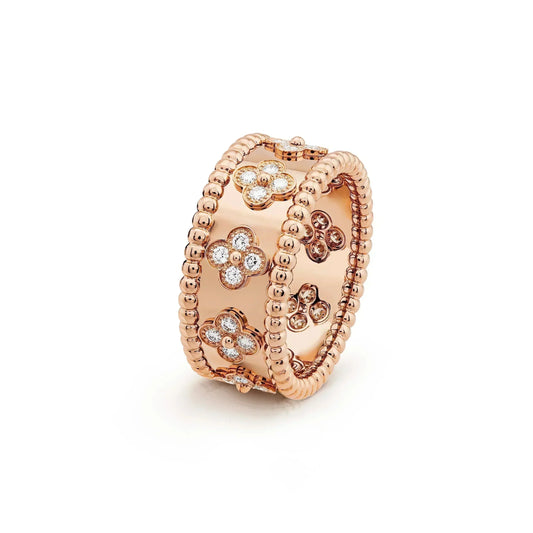 [ELAN LUXE]CLOVER KALEIDOSCOPE RING 10MM